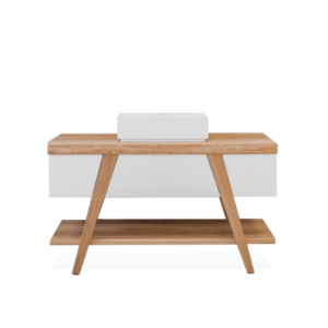 Services bathroom wooden table