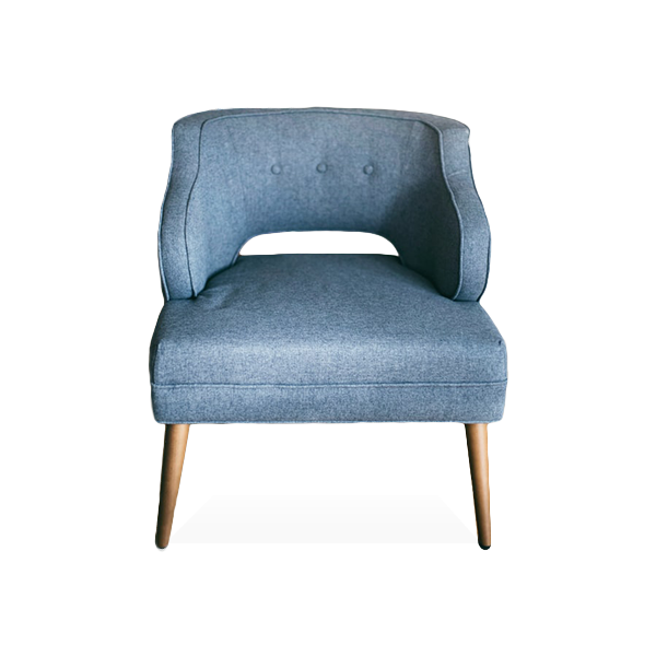 single blue fabric chair single blue fabric chair